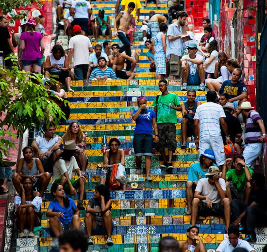 Selaroni trepp Rio de Janeiros
